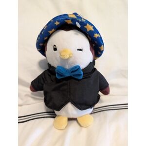 Pudgy Penguins Wizard Plush Penguin‎ Toy PMI Kids World Winking Magician Stuffed
